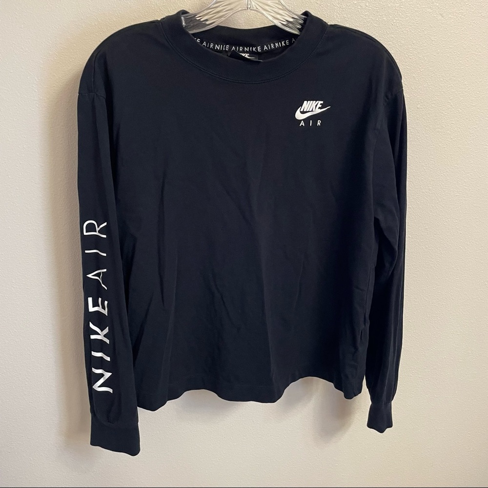 Nike Air Black Long-Sleeve Top
